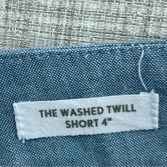 NWT LOFT Womens Size 14 The washed twill short 4" 0064 - Picture 8 of 11